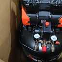 14Gal Portable Ultra Quiet Air Compressor, Max 115PSI 2HP 8.75CFM 70dB Oil-Free Low Noise Air Compressor for Auto Repair, Bike Tires, Garage Spray Painting 110V/60Hz