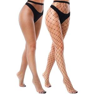 VEBZIN  Style Mesh Fishnet Stockings Tights High Waist Fishnets Tights for Women