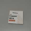 99.9% Soft Copper Wire, 8 Gauge/ 3.25 mm Diameter, 19.5 Feet / 6m, 1 Pound Spool Pure Copper Wire, Jewelry Making Wire Craft Wire