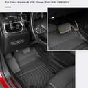 for Chevy Equinox Floor Mats 2024 2023 2022 2021 2020 2019 2018, for GMC Terrain Floor Mats 2018-2024, for Equinox All Weather Mats Cargo Liners Trunk Carpet Rubber Car Accessories