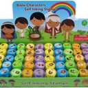 TINYMILLS 50 Pcs Bible Characters Religious Assorted Stampers for Kids