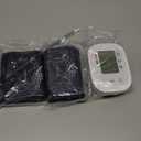 Blood Pressure Monitor with XL Cuff (14-21") & M/L Cuff (9-17") for Big Arm, Rechargeable BP Machine for Home Use with Color-Coded Large Screen, Automatic High BP Monitors, Dual User 290 Memory