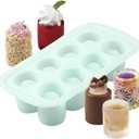 Wilton Round Shot Glass Silicone Mold, 8-Cavity