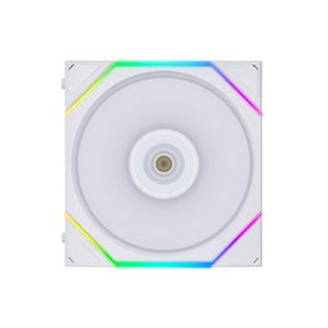Lian Li UNI Fan TL 120 Reverse Blade- LCP Fan Blade-Customize Lighting- White -Single Pack-Without Controller - (12RTL1W.US)