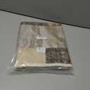 23 Washable Entryway Area Rugs,Modern Non-Slip Checkered Abstract Throw Rugs,High Traffic Small Carpet for Bathroom,Doormat,Kitchen,Brown and Lt.Yellow