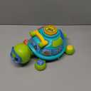 ToddlerCley Musical Turtle Baby Toys 6-12 Months, Bilingual Educational Crawling Toys 7 8 9 10 Months, Light up Infants Tummy Toy with Sound, Number, Letters, Gifts Present for Baby 4 5 6 12 Month (Green)