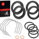 Fork Dust Oil Seals Kit 41x53x8/10.5mm For HONDA Shadow 750 VT750 1998-2003 Shadow 1100 VT1100 2000-2007