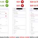 Compatible for Samsung Galaxy S24 Plus & S25 Plus Case for Women Cute Phone Funda Clear Design, S24+ / S25+ Cases Transparent Cool Kawaii Protective, Mandala Floral Decoration Henna Flower