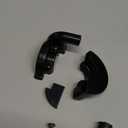 Auto-Moto Handle Bar Throttle Grips Grip +Throttle Cable + Throttle Housing Clamp for 50cc 79cc 125cc 250cc Dirt Bike Quad ATV Pit Compatible with Coleman CT200U CT200U-EX BT200X Trail 200 Mini Bike