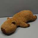 GOOC 24 Inch Fluffy Capybara Plush Pillow Stuffed Animal Capybara Hugging Pillow Soft Plushies Toy for Home Decor Gift for Kids or Lover in Birthday Valentine...