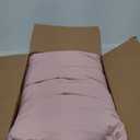 yescool Weighted Blanket for Adults (25 lbs, 80” x 87”, Pink Grey) Cooling Heavy Blanket for Sleeping Perfect for 240-260 lbs, King Size Breathable Blanket with Premium Glass Bead, Machine Washable