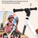 RIDYEE Toddler Balance Bike 2 Year Old, 12 Inch No Pedal Bike for Age 2-5 Years with Upgraded Reinforced Handlebar for Stable Riding, DIY Stickers, Toddler Bike Gift for 2-3