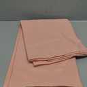 Rectangle Tablecloth 90x132 inch Washable Polyester Fabric Table Cloth for Wedding Party Dining Banquet Decoration90x132, Dusty Pink