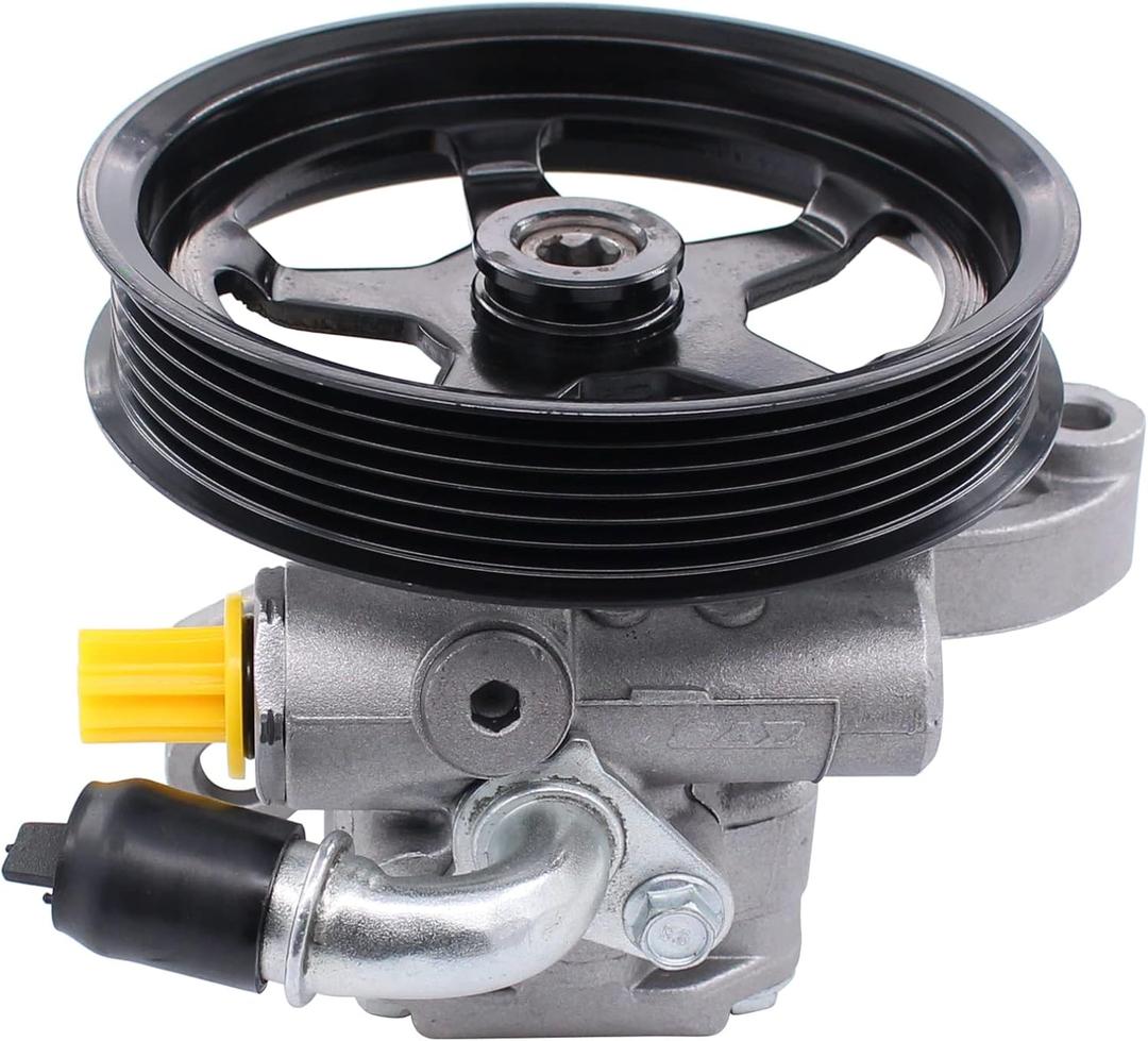 MOTOKU Power Steering Pump with Pulley Assembly for Chevrolet Traverse 2009-2017, Equinox 3.6 Pontiac Torrent 2008-09, Acadia 2007-2017, Buick Enclave 2008-2017, Saturn Outlook 2007-10, Vue 3.6 08-10