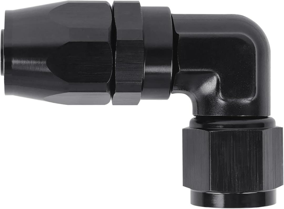 EVIL ENERGY 6AN Hose End Fitting 90 Degree Swivel Low Profile Forged Aluminum for CPE Braided Line
