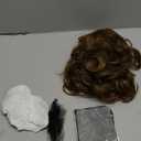 Men's Movie Joker Green Semi-long Wavy Wig Synthetic Hair Halloween Cosplay Costume Wigs for Men Boys (Brown)