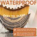 3 x 1/2 PCS Lymphatic Contour Face Brush - Facial Gua Sha Lymphatic Drainage Massager for Lifting & Sculpting, Soft Bristles for Natural Makeup, Waterproof & Easy Clean (1Pcs Contour Face Brush)