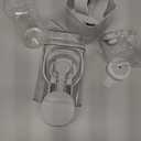 Yummy Sam Hanging Cage Automatic Small Pet Food Bowl Water Bottle Dispenser, Detachable Auto Gravity 1.2L Self-Feeding Feeder and 0.52L Waterer Set Kennel Feeding Station for Puppy Cats Rabbit(Grey)