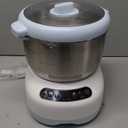 Joydeem Electric Dough Maker with Ferment Function, Microcomputer Timing, Face-up Touch Panel, 6.6Qt, 304 Stainless Steel, JD-HMJ7L