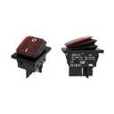 JD 2pcs 30A Power Switch 12V/24V/36V KCD4 DC Boat Rocker Switch ON/Off Switch 4Pins Toggle Switch with UL Certificate Waterproof Switches