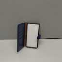 ZZXX for Samsung Galaxy A25 Wallet Case with [RFID Blocking] Card Slot Kickstand Magnetic Closure Leather Flip Fold Protective Phone Case for Samsung Galaxy A25 Case Wallet(Blue-6.5 inch)