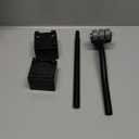 BSTCYZL Furniture Moving Set for Hard Floor Surfaces, Move Heavy Furniture Quickly & Easily,(1 Lifter Tool & 4 Heightening Block) (Square)