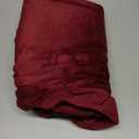 MOVE OVER Burgundy Ruffle Pillow Cases Queen Size Velvet Pillow Cases 20x30 Inches Standard Pillow Cases Shabby Chic Boho Pillow Cases for Bedroom Burgundy Fuzzy Pillow Shams