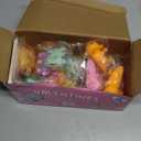 Jumlys Valentines Day Cards for Kids School, 24 Packs Cute Axolotl Squeeze Toys, Valentine Day Party Favors for Boys Girls, Ideal Exchange Cards for Classroom