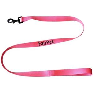 Strong Double Stitched Colorful Nylon Dog Leash, 4 feet (Pink), Set of 2