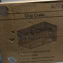 Mr IRONSTONE Dog Crate Small Dog Kennel Dog House Indoor Dog Cage for Small Medium Large Dogs, Puppy Dog Playpen, Pet Cage, 24" H x 48" L