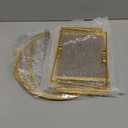 Perfume Organizer for Dresser, 2 Tier Bathroom Counter Organizers and Storage, Gold Makeup Organizer for Vanity, Bathroom Accessories & Decor, Skincare Perfume Trays Cosmetic Display Holder