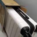 OLIXIS 20 Inch Carry-On Luggage, Hardside Suitcase with Spinner Wheels, Lightweight ABS Hard Shell Travel Luggage, TSA Approved Lock, Expandable Small Suitcase for Business & TravelWhite