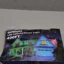 400Ft Permanent Outdoor Lights for House Waterproof, IP67 LED Eave Lights with App/Remote Control, Outdoor Permanent led Lighting for House Roof Decor,Christmas,Party,All Holiday and Daily