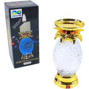 Colorful Pineapple Candle Stand