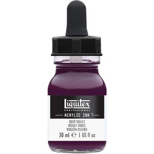 Liquitex Professional Acrylic Ink, 1-oz (30ml) Jar, Deep Violet