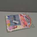 6 Set (260pcs) Puffy Sticker Books Activity for Girls, Reusable Stickers Book, Fairytale+Garden+Princess Party+Mermaid+Kids Zone+Girls' Shop, Travel Book for Kids Ages 3+