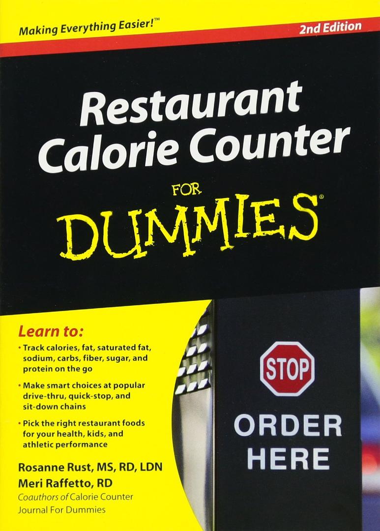 Restaurant Calorie Counter For Dummies