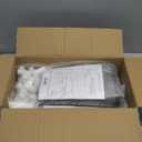 3D Printer Filament Storage Box with Thermo-Hygrometer - 2 Tiers Metal Filament Storage Rack with Cloth Cover,- 3D Filament Holder for Home, Office Workshop, Studio 20 Rolls - Grey