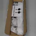 Black Candle Sconces Long Wall Candle Holder, Set of 2 Large Wall Candle Sconce Modern Chic Home Decor for Bedroom, Dining Room, Living Room 23"