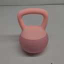 Soft Kettlebell - Cushioned Impact-Resistant Base and Anti-Slip, Kettle bell Anti-Slip Grip Weight for Home Workouts, Safe Strength Training Kettlebells Sets for Women & Men, With Non-slip Gloves (10 LB, Pink)