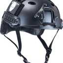 ATAIRSOFT PJ Type Tactical Paintball Airsoft Fast Helmet (Black)