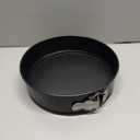 HIWARE 9 Inch Non-stick Cheesecake Pan Springform Pan with Removable Bottom/Leakproof - Black