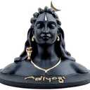 Shiva Adiyogi car Dashboard Shiva adiyogi Statue for car Idol for car Decoration Items Adiyogi Shiva Statue Size Mediem