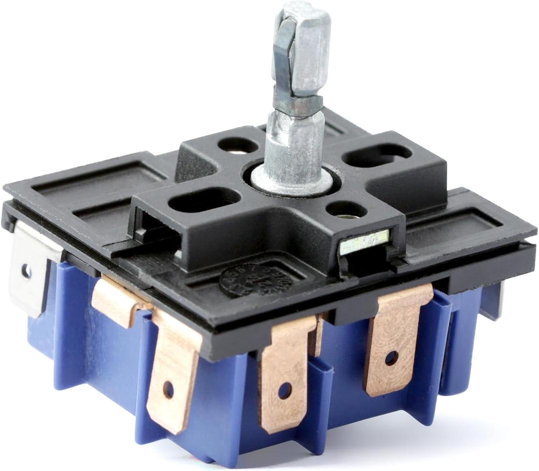 WB24X25013 Range Infinite Control Switch Compatible with GE Electric Range Cooktop Oven Stove Burners Replace WB24X25013 AP5999509 4464832 PS11729102, Range Surface Element Switch Energy Regulator