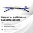 Auto Focus Glasses, Intelligent Zoom Anti-Blue Light Presbyopia Glass, male and femaleSmart Zoom Reading Glass