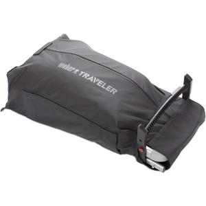 Weber Traveler Cargo Protector Grill Cover, Black – Form‑Fitted Grease‑Resistant Cover with Tool Storage Pockets, Heavy-Duty & Water Resistant for Easy Transport