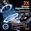 Vacuum Magnetic Car Phone Holder for MagSafe,360Adjustable Car Phone Mount,Phone Holders for Your Car/Gym/Mirror,for iPhone 17 16 15 14 13 12 Series