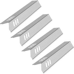 Kalomo 15 Inch Grill Heat Plates Shield Burner Covers Flame Guards, BBQ Gas Grill Replacement Parts for Dyna-Glo DGF493BNP DGF510SBP, Backyard GBC1460W BY13-101-001-13, Uniflame GBC1059WB, BHG Model