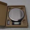 Amazon Basics Digital Kitchen Scale with LCD Display, Batteries Included, Weighs up to 11 pounds, Black and Stainless Steel