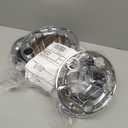 Chrome Wheel Hub Center Caps Replacement for F150 1980-1996 Truck Bronco Van 4x4 Front 4WD Wheel Drive (Includes 12 mounting Screws)